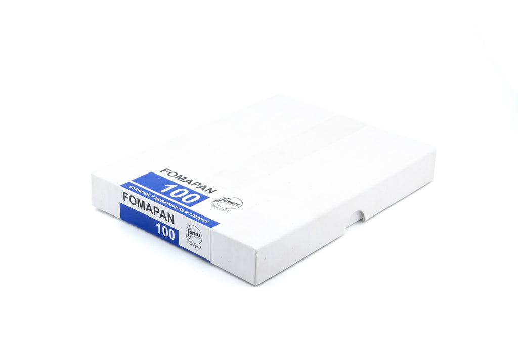 Foma Fomapan 100 (4x5" Sheet Film, 50 sheets)