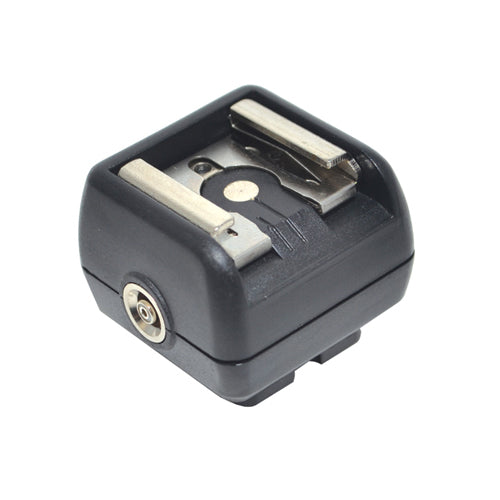 JJC JSC-8 Hot Shoe Adapter with PC Sync Socket