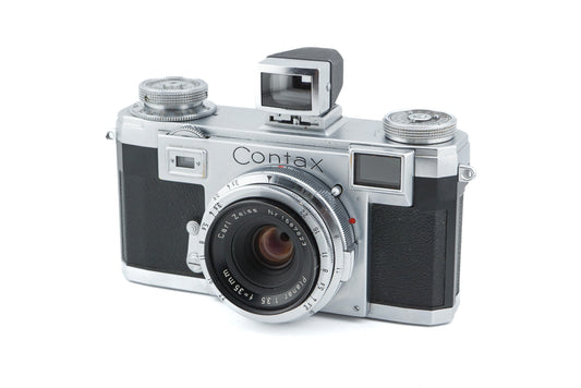 Contax IIa + 35mm f3.5 Planar