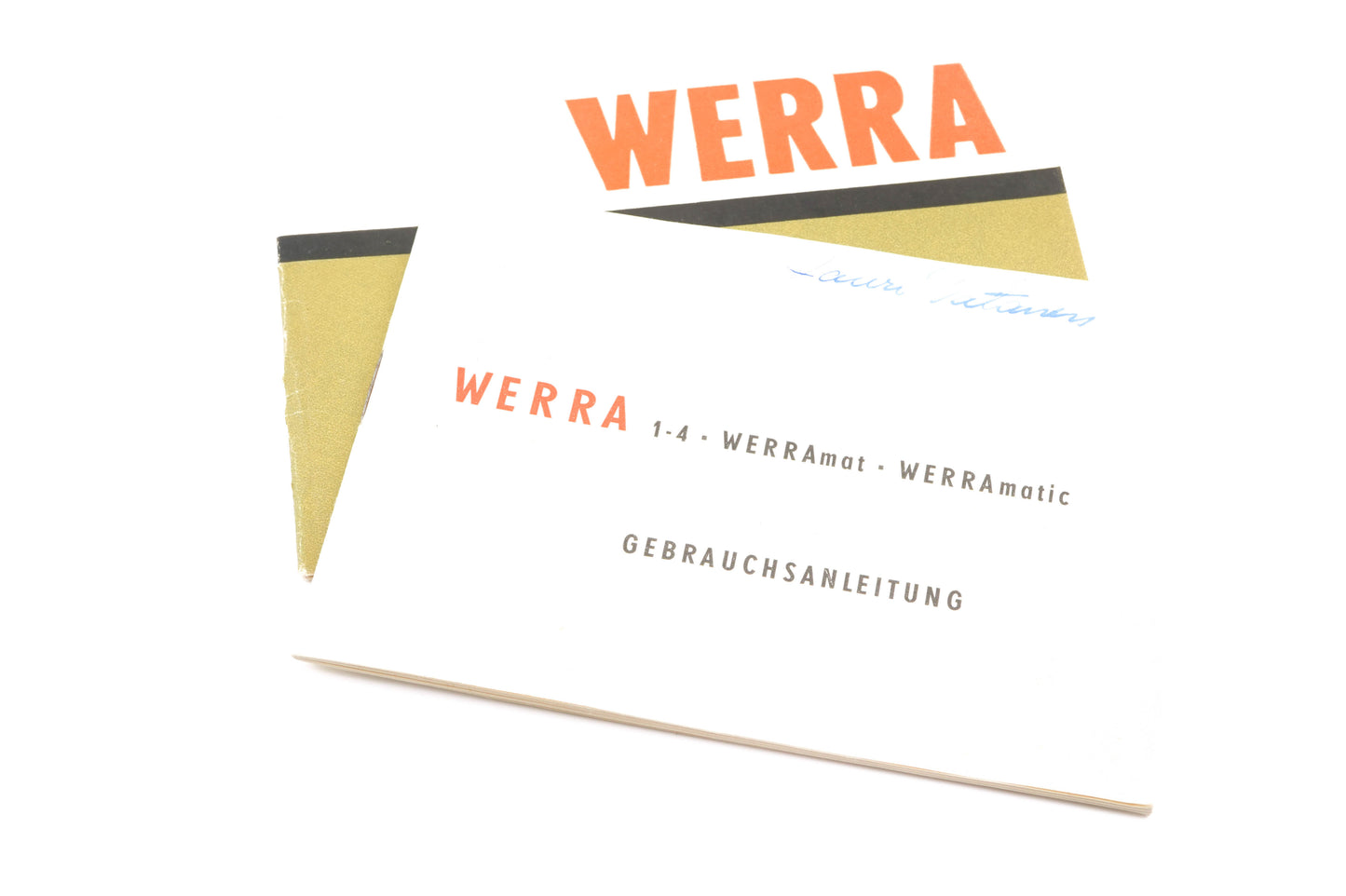 Carl Zeiss Werra 1 Instructions - Accessory