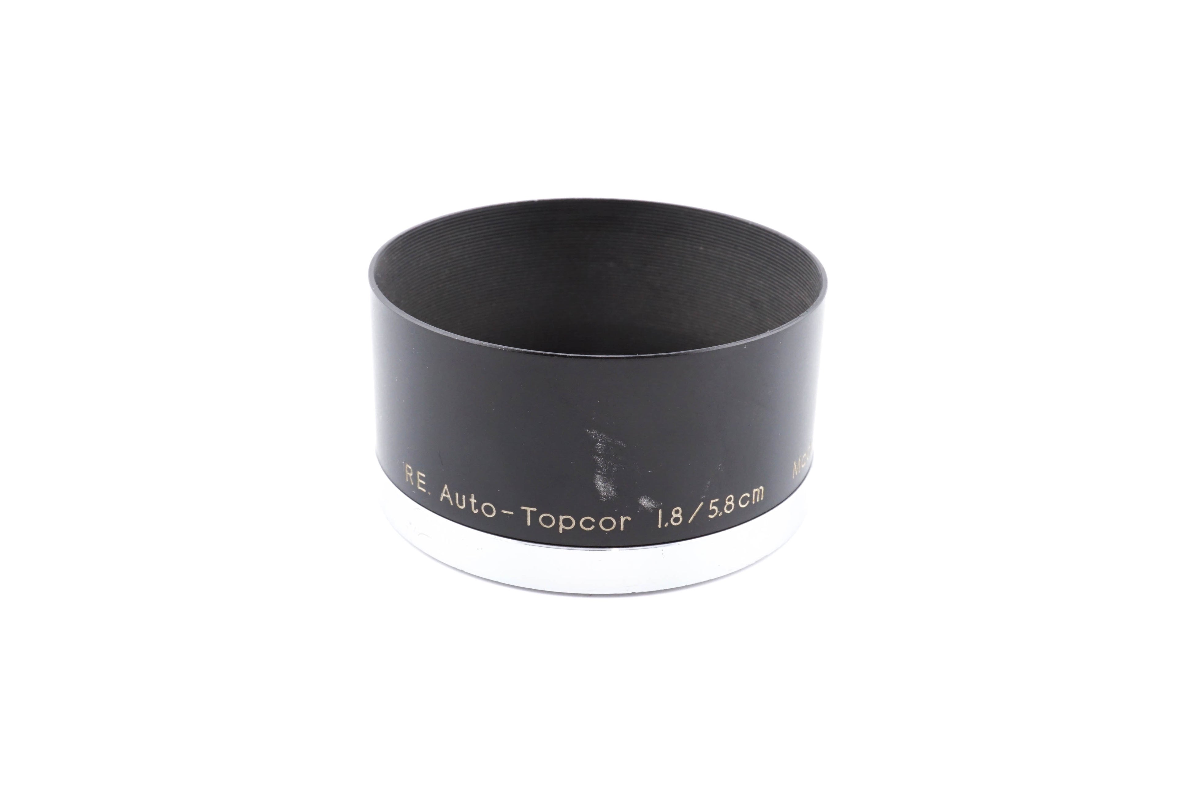 Topcon Metal Lens Hood (5.8cm f1.8 RE Auto Topcor) - Accessory