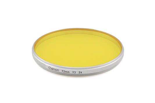 Canon 72mm Yellow Filter Y3 2x - Accessory