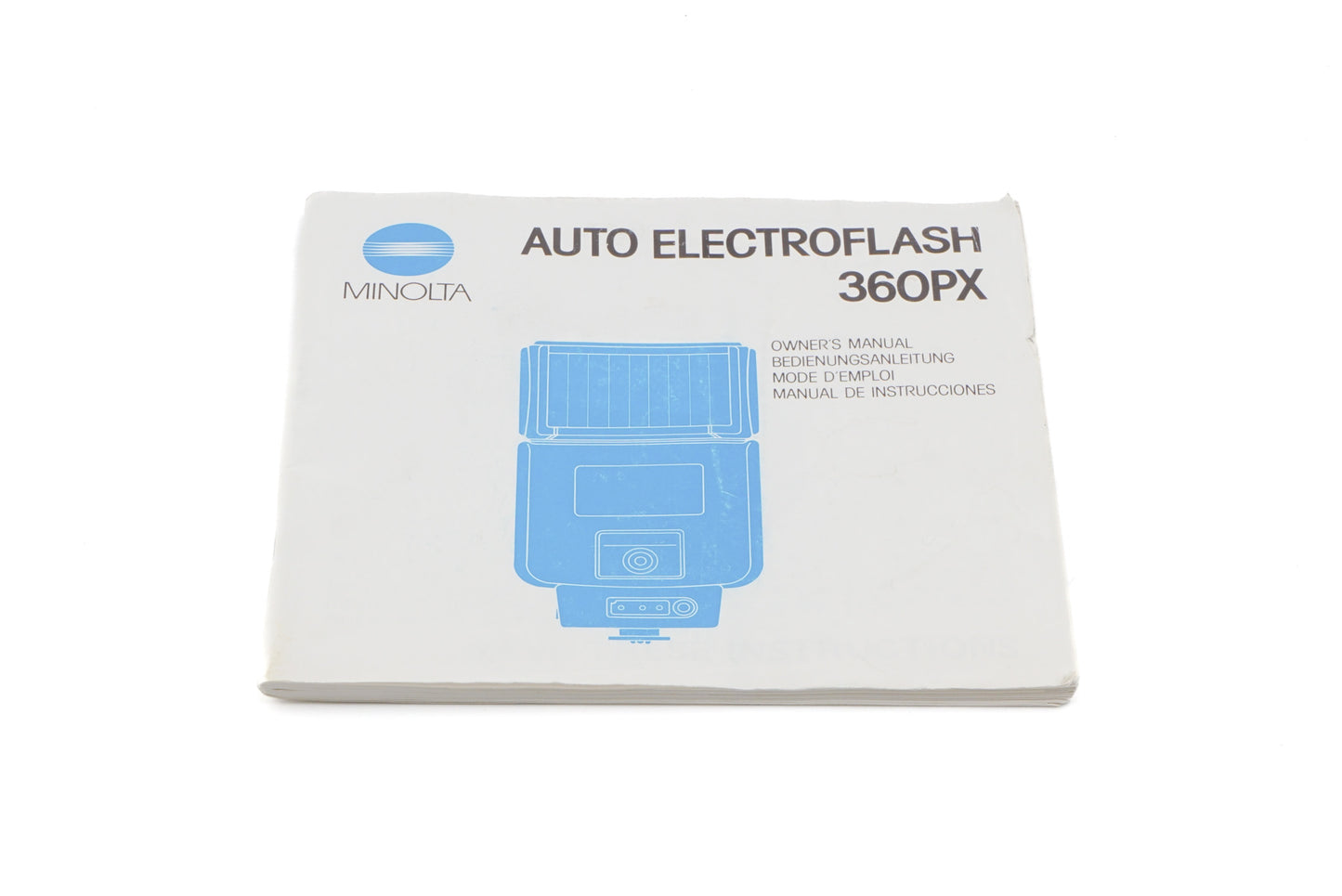 Minolta Auto Electroflash 360PX Instructions - Accessory