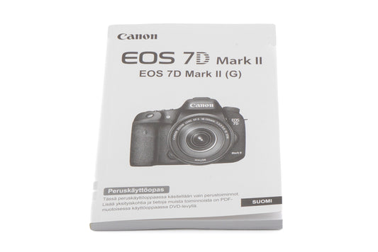 Canon 7D Mark II (G) Instructions - Accessory