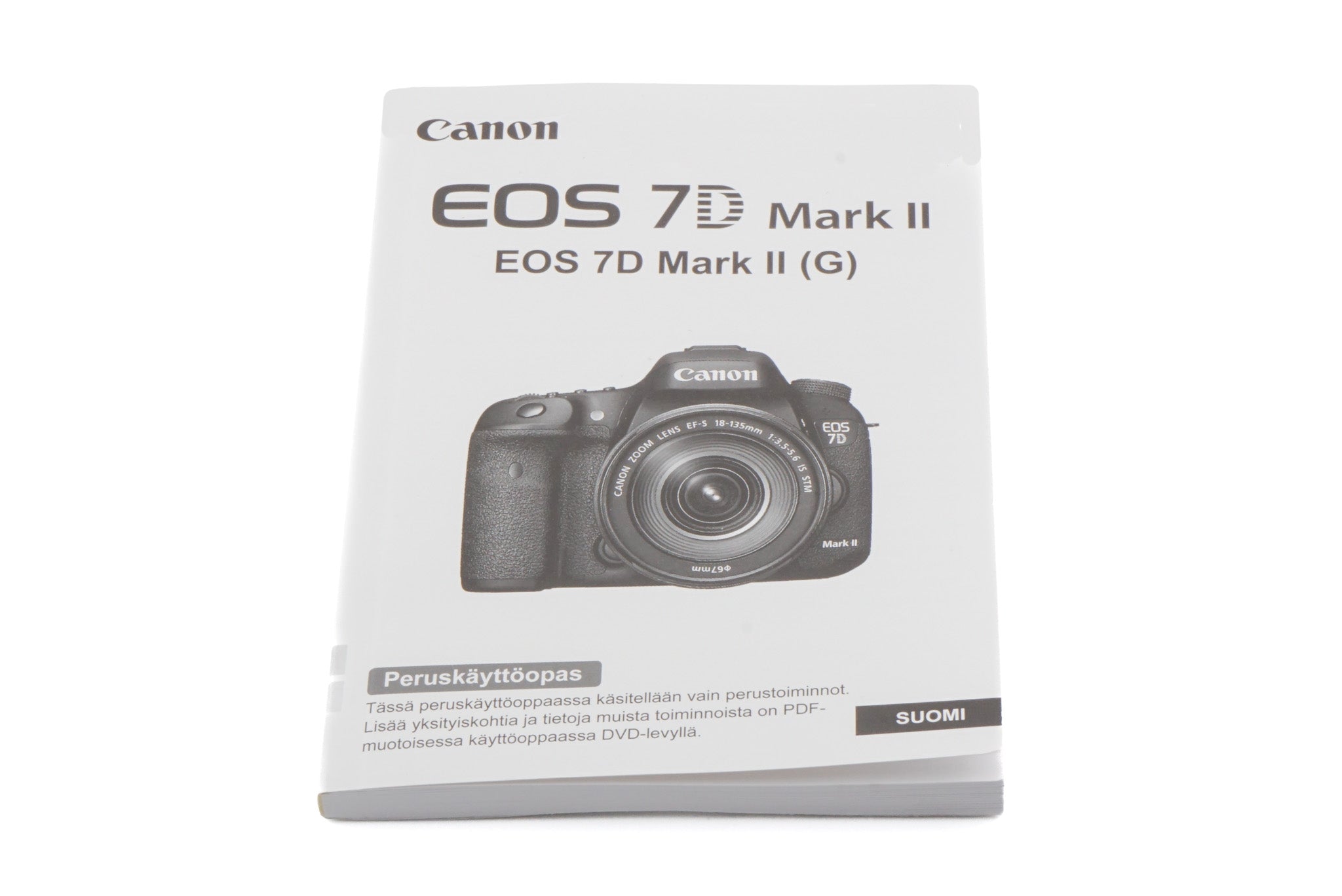 Canon 7D Mark II (G) Instructions