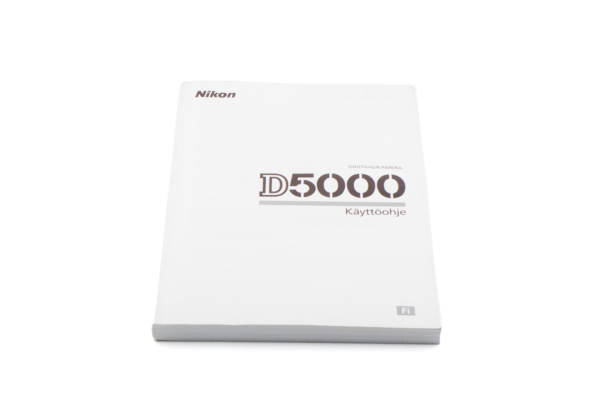 Nikon D5000 Instructions - Accessory