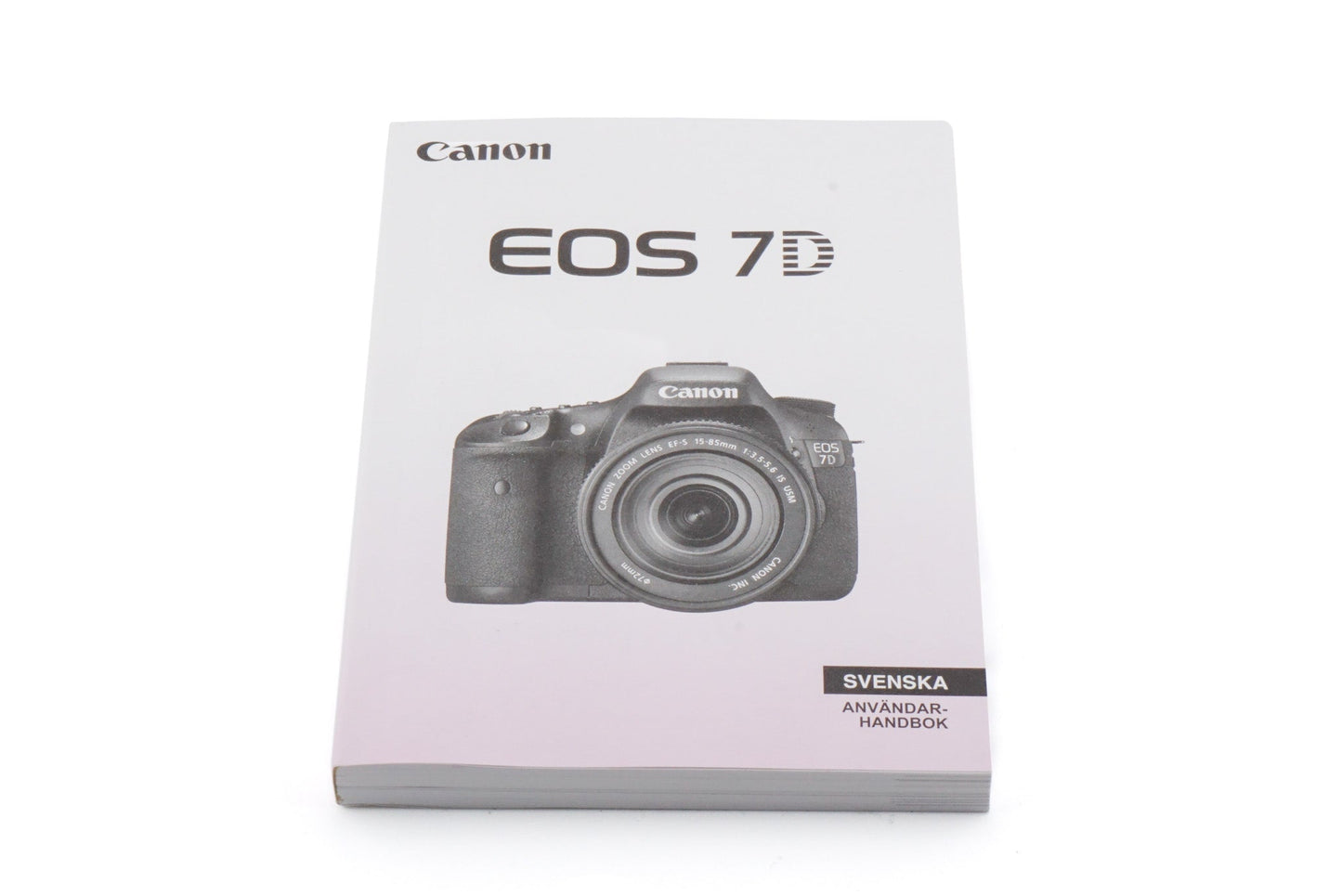 Canon 7D Instruction Manual