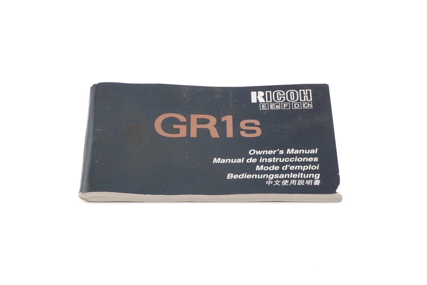 Ricoh GR1s Instructions - Accessory