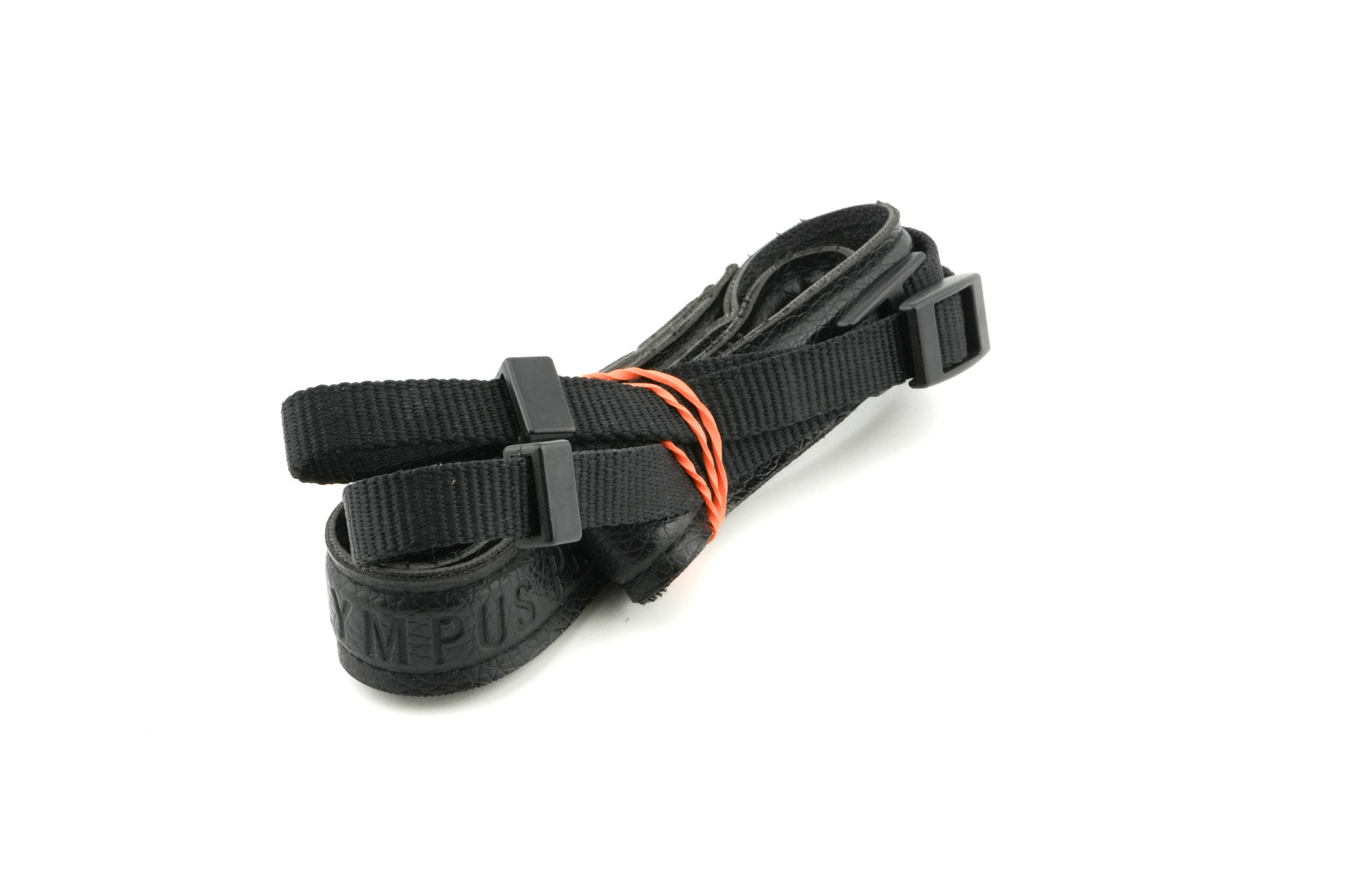 Olympus Black Leather PEN Neck Strap - Accessory
