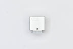 The KMQ chrome top display model from backside on a white background.