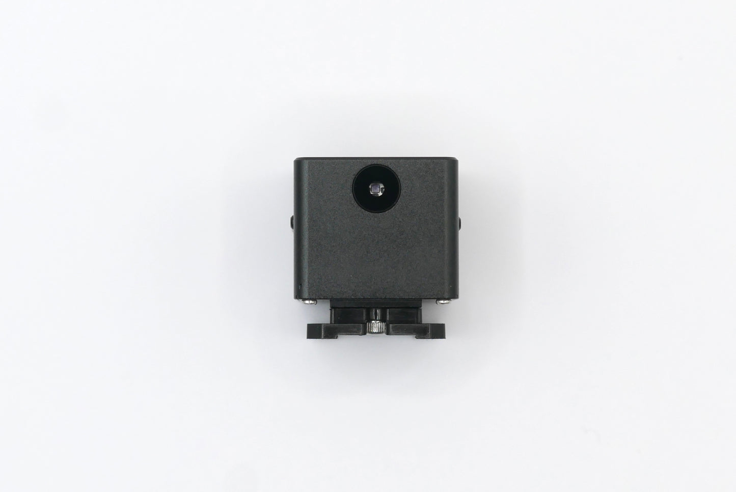 The KMQ black model from frontside on a white background.