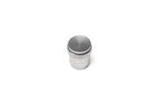 A silver soft release button on a white background. For Nikon AR-1.