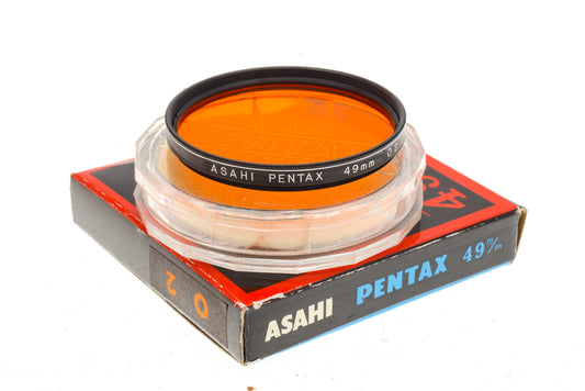 Pentax 49mm Orange Filter O2 - Accessory