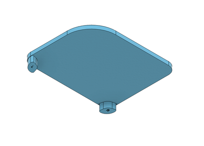 3D Model File: Kamerastore Battery Tray
