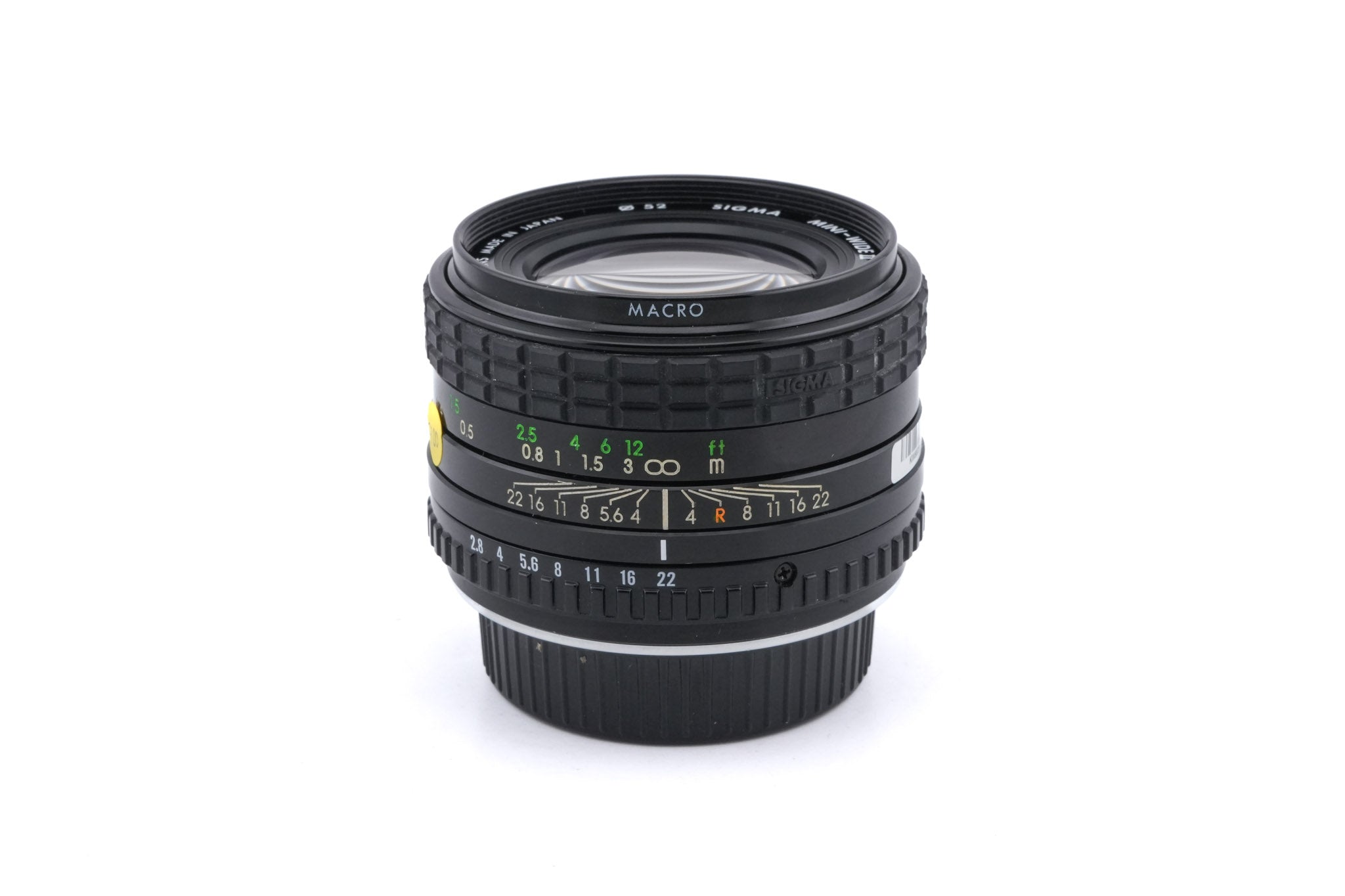 Sigma 28mm f2.8 Mini-Wide II Multi-Coated - Lens