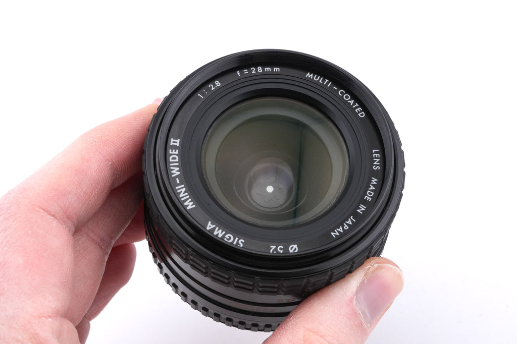 Sigma 28mm f2.8 Mini-Wide II Multi-Coated