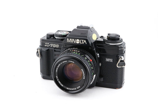 Minolta X-700 + 50mm f1.7 MD Rokkor