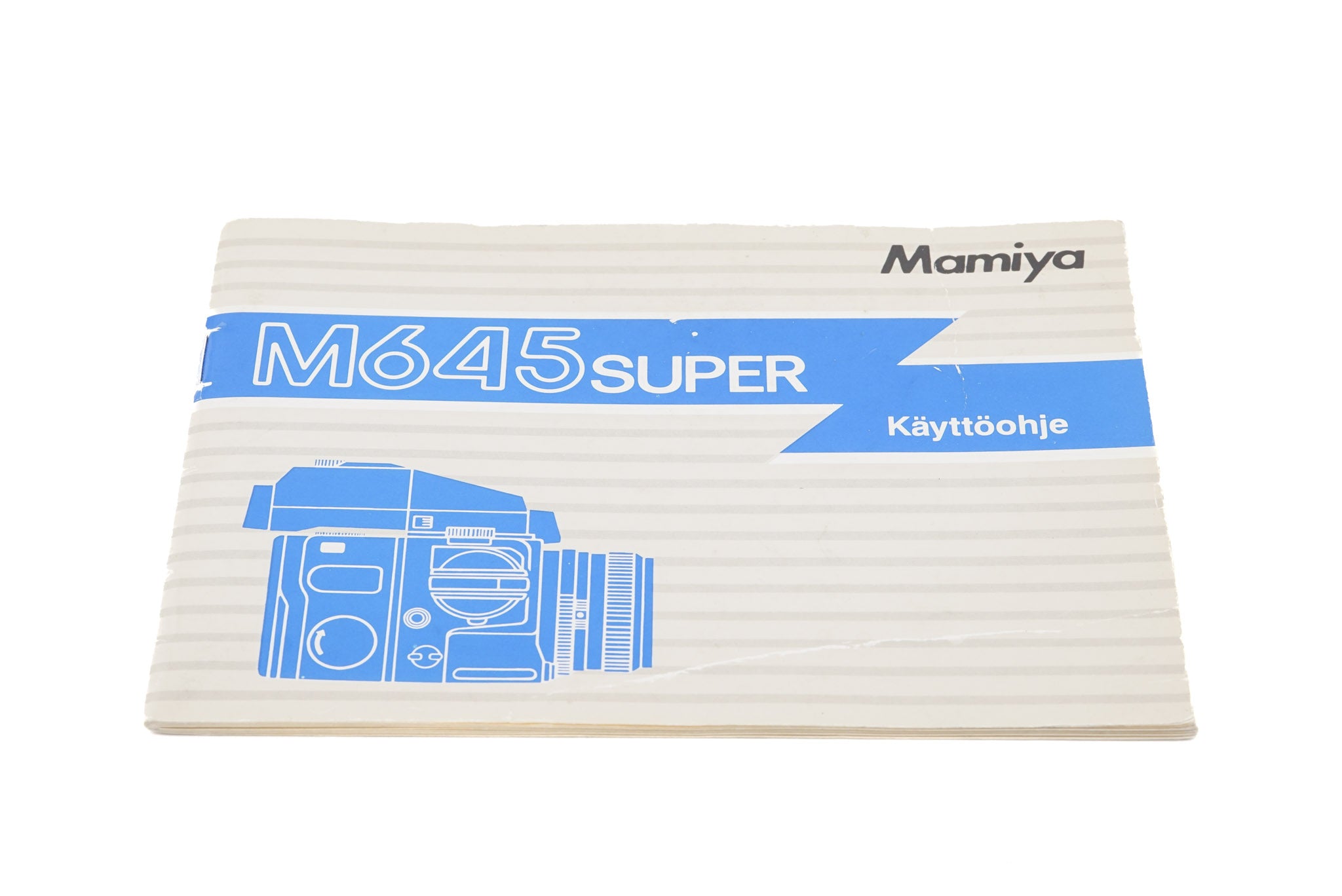 Mamiya M645 Super Instructions