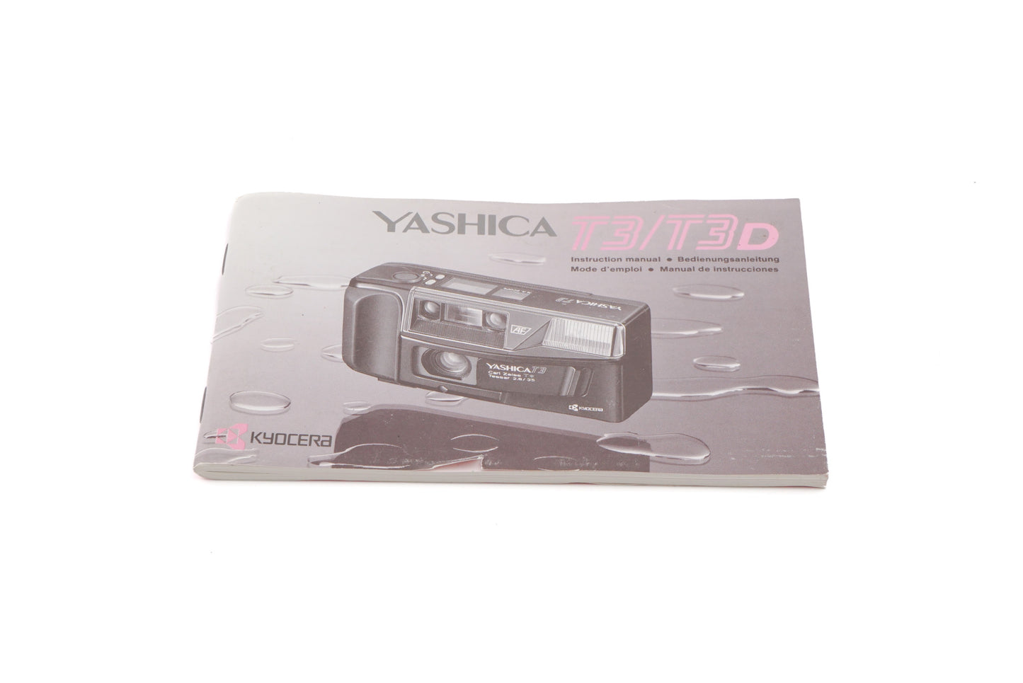Yashica T3 / T3D Instructions