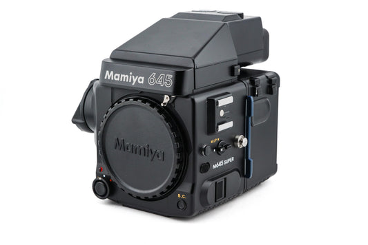 Mamiya M645 Super + AE Prism Finder N + 120/220 Roll Film Holder N
