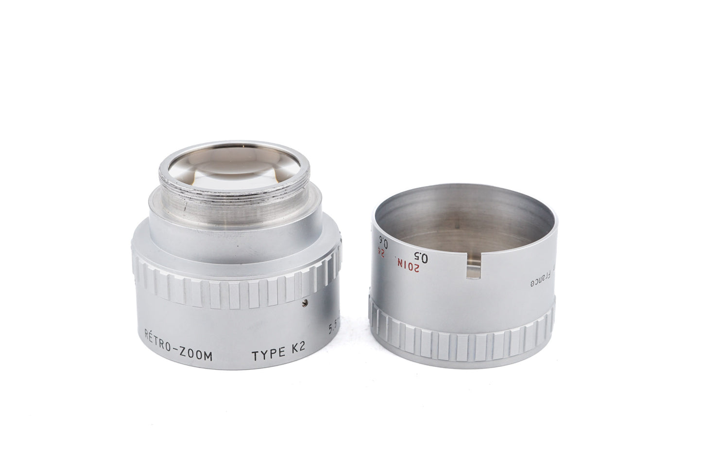 P.Angenieux 5.5-25mm Retro-Zoom Type K2 Wideangle Auxiliar Lens