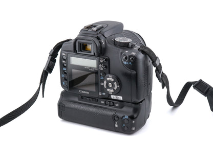 Canon EOS 350D + 18-55mm f3.5-5.6 II + BG-E3 Battery Grip