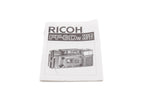 Ricoh FF-3D AF Super Instructions
