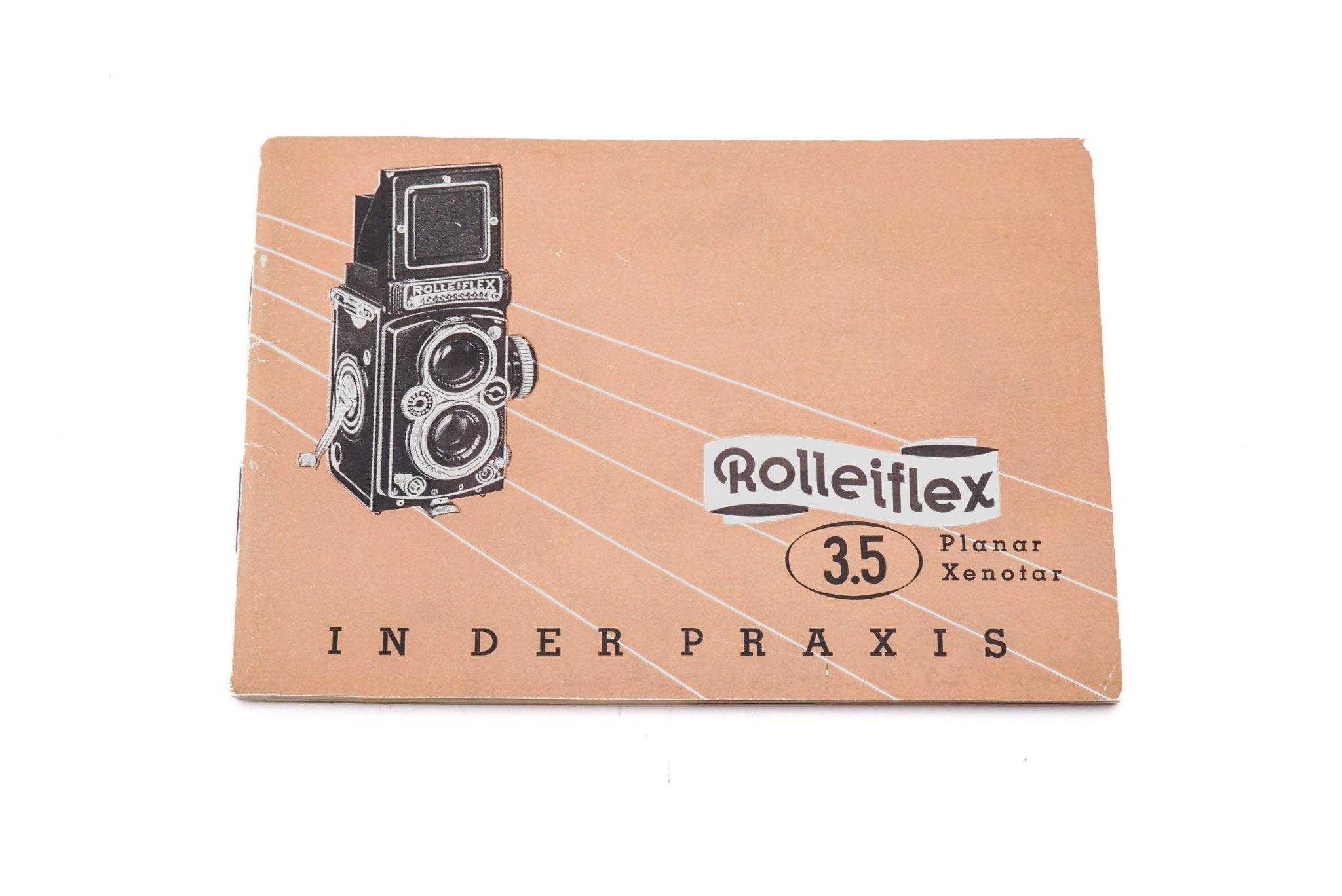 Rollei Rolleiflex 3.5 Planar Xenotar Instructions