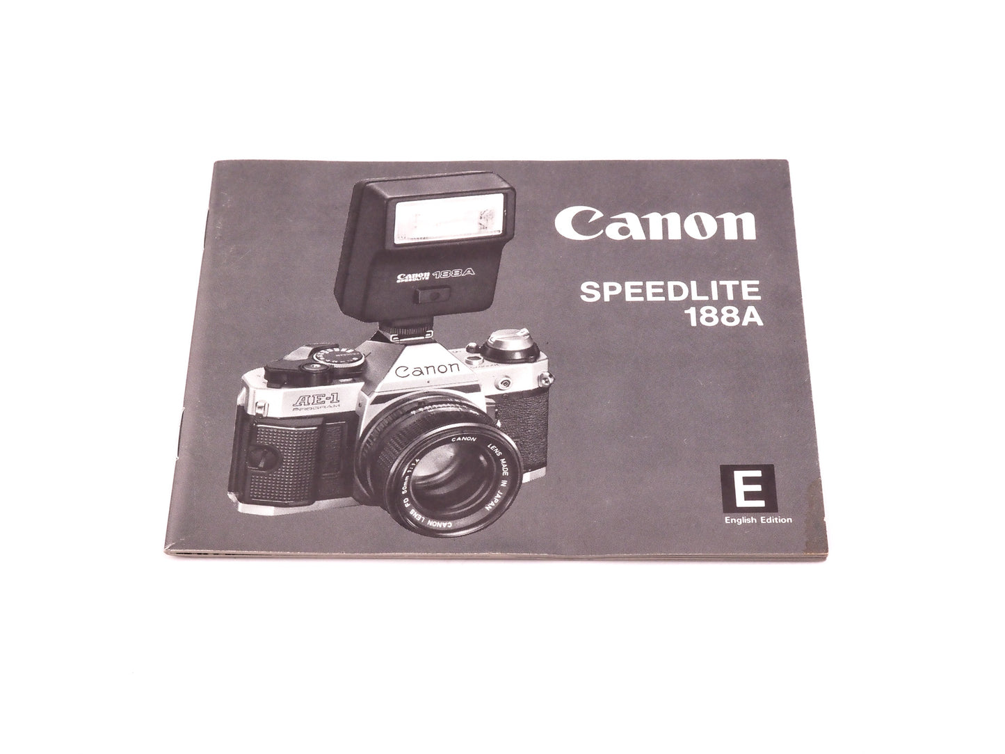 Canon Speedlite 188A Instructions