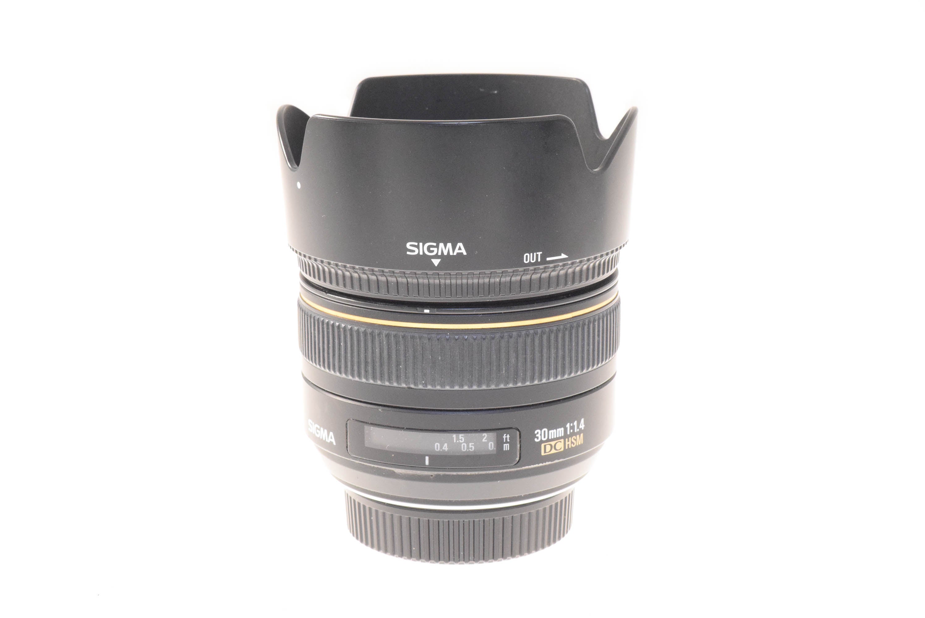 Sigma 30mm f1.4 EX DC HSM