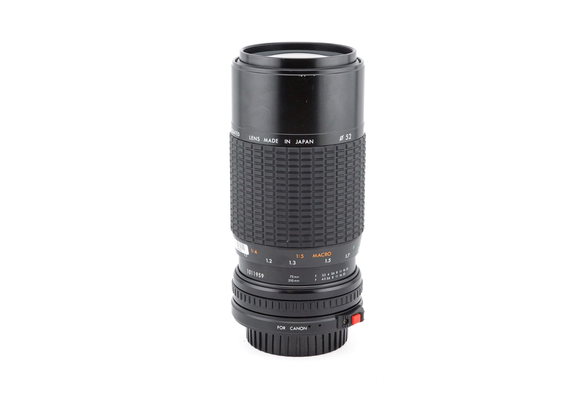 Sigma 75-210mm f3.5-4.5 Zoom-K III – Kamerastore