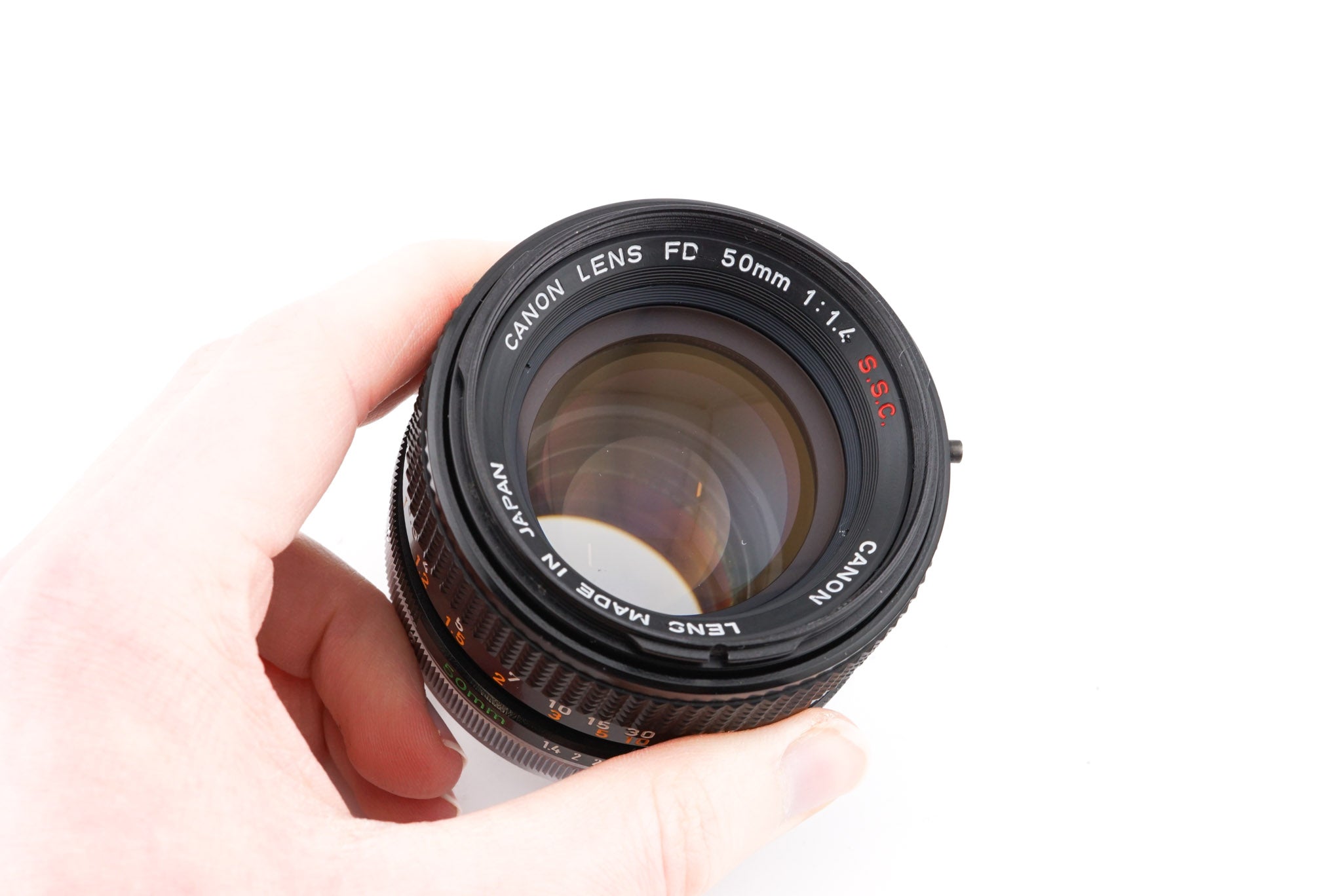 Canon 50mm f1.4 S.S.C. – Kamerastore