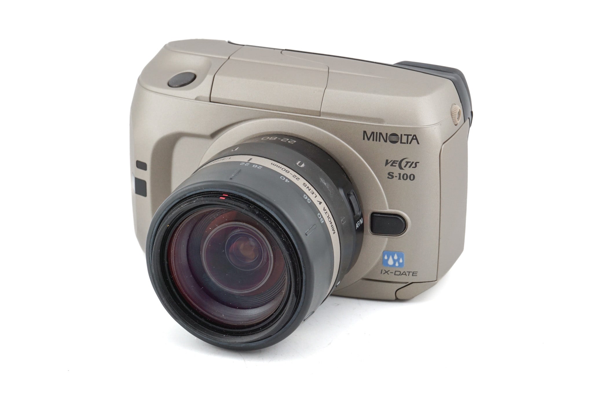 Minolta Vectis S-100 + 22-80mm f4-5.6 Vectis – Kamerastore