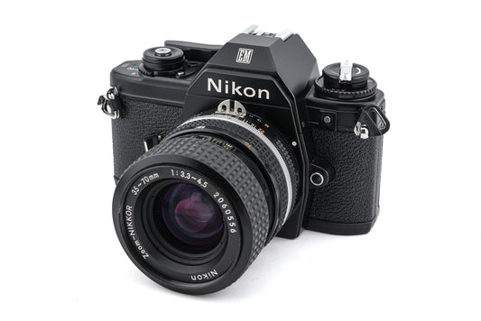 Nikon EM + 35-70mm f3.3-4.5 Zoom-Nikkor AI-S