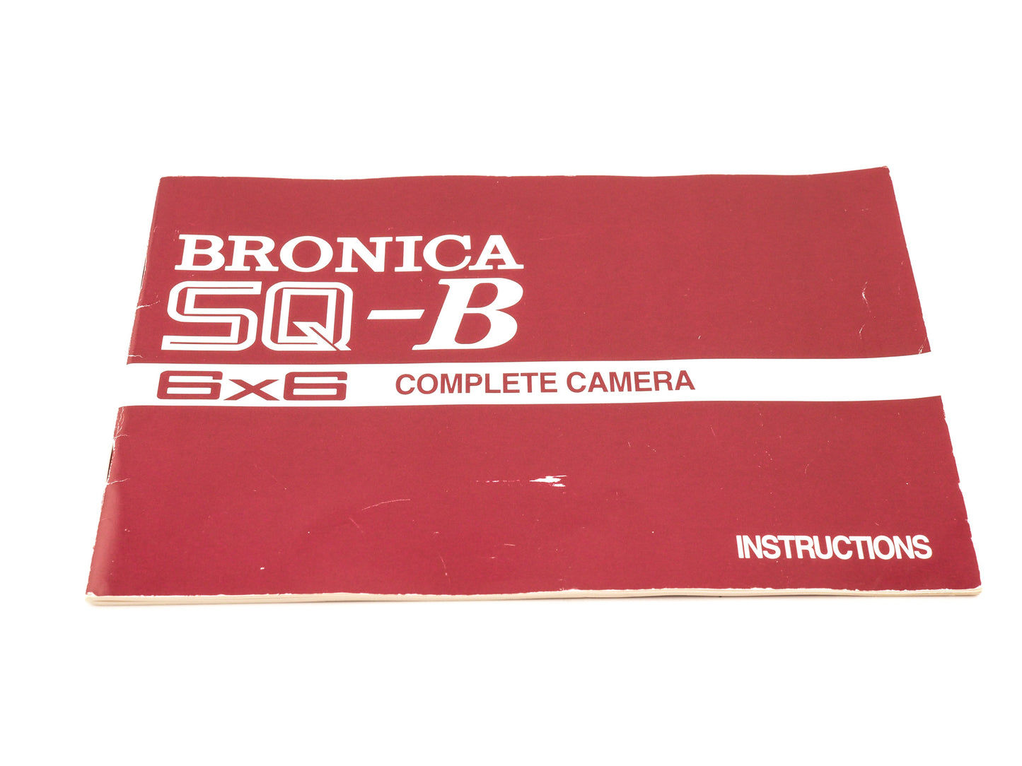 Zenza Bronica SQ-B Instructions