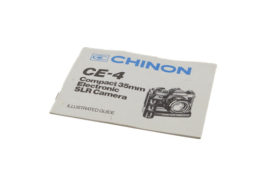 Chinon CE-4 Instructions
