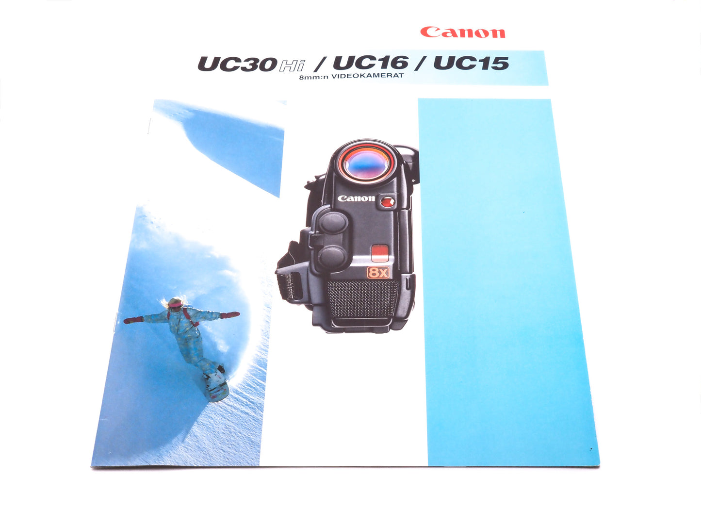 Canon UC30Hi / UC16 / UC15 Video Cameras Brochure