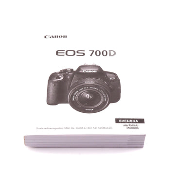 Canon 700D Instructions