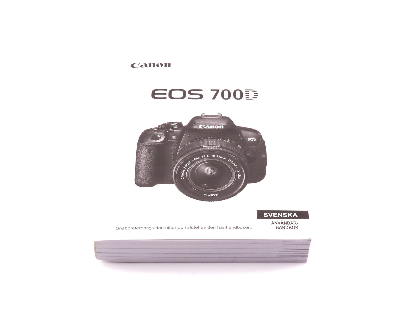 Canon 700D Instructions