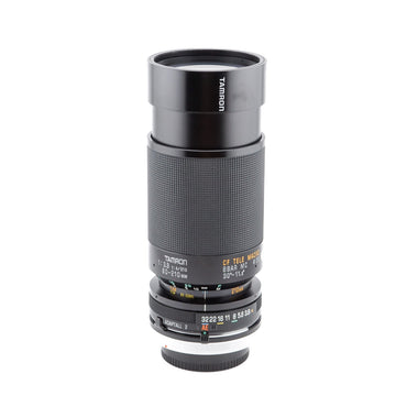 Tamron 80-210mm f3.8-4 CF Tele Macro BBAR MC (03A) + Adaptall 2 - Canon FD Adapter