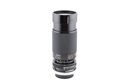 Tamron 80-210mm f3.8-4 CF Tele Macro BBAR MC (03A) + Adaptall 2 - Canon FD Adapter