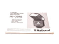National PE-387S Instructions