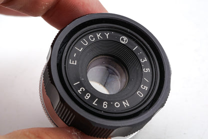 Fujimoto 50mm f3.5 E-Lucky