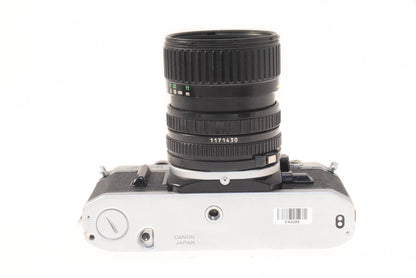 Canon AE-1 + 35-70mm f3.5-4.5 FDn