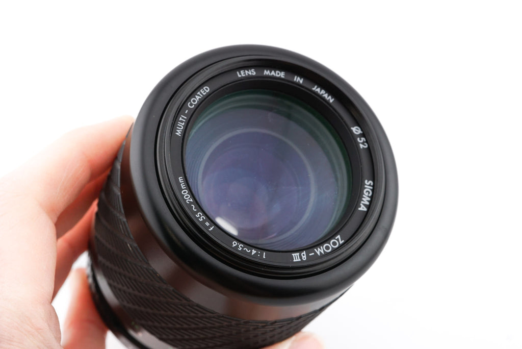Sigma 55-200mm f4-5.6 Zoom-B III Multi-Coated