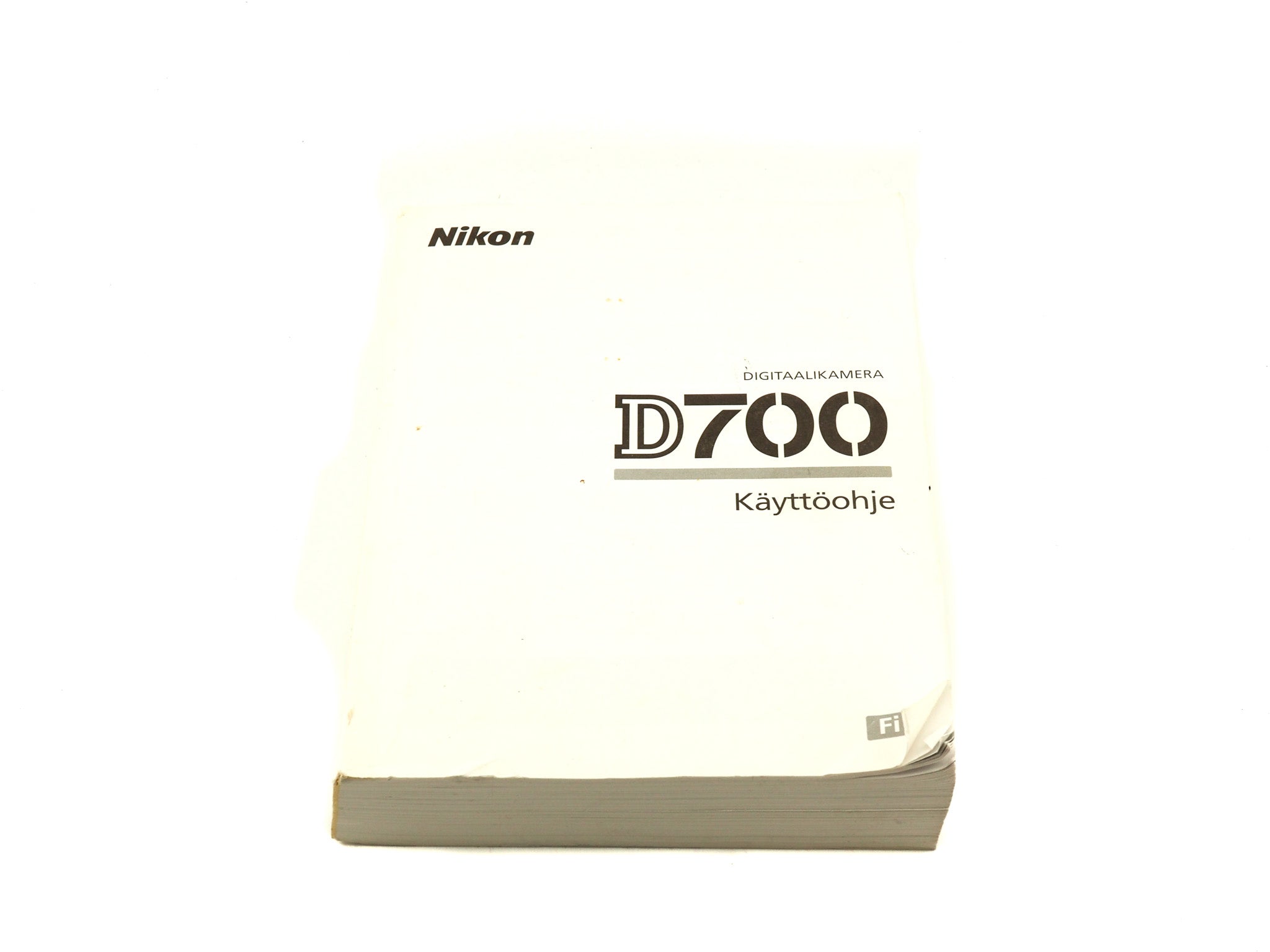 Nikon D700 Instructions