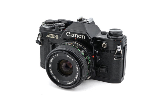 Canon AE-1 + 35mm f2.8 FDn
