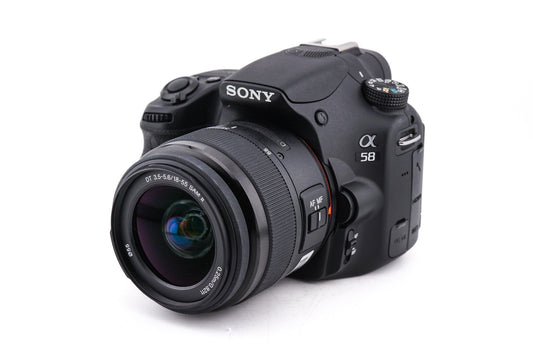 Sony a58 + 18-55mm f3.5-5.6 DT SAM II