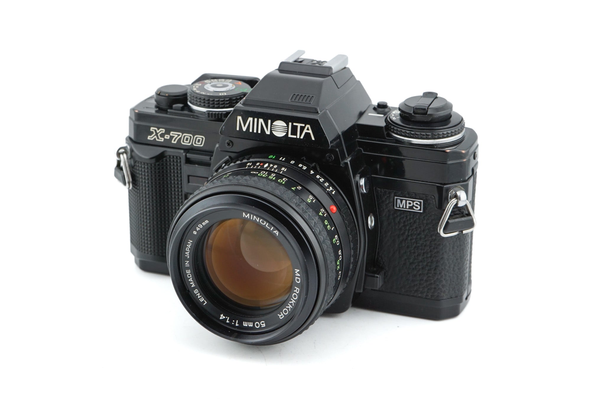 MINOLTA X-700 MPS / MC ROKKOR 50mm F1.4 - フィルムカメラ