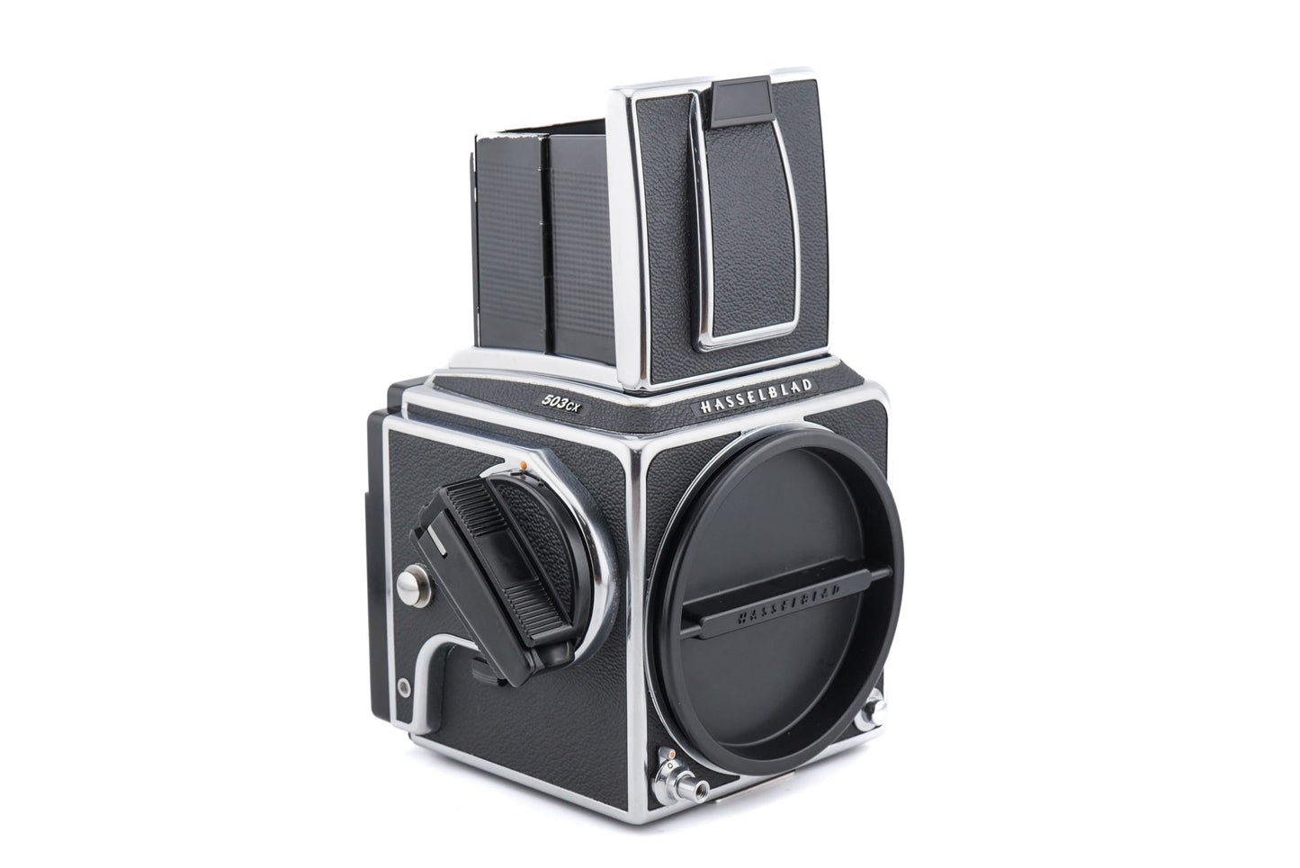 Hasselblad 503CX + Waist Level Finder (New / 42315 Chrome)